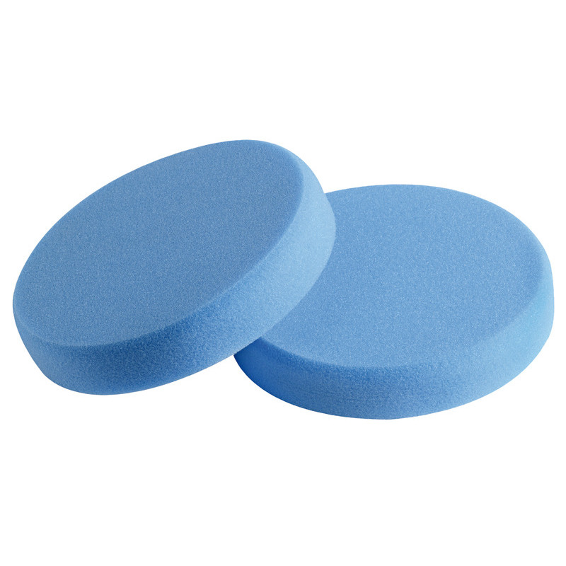 Coppia di tamponi in schiuma blu medio-morbido
